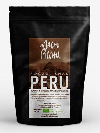 Kawa Mielona 250g , Machu Picchu z Peru