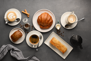 Hot beverage pastry