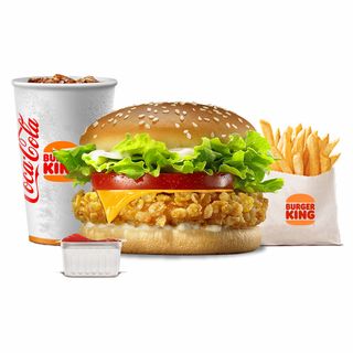 Криспи Чикен с сыром комбо