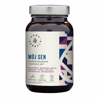 Mój sen Szybkie zasypianie i spokojny sen kapsułki 60 sztuk Aura Herbals