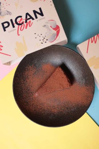 Tarta de chocolate cremosa