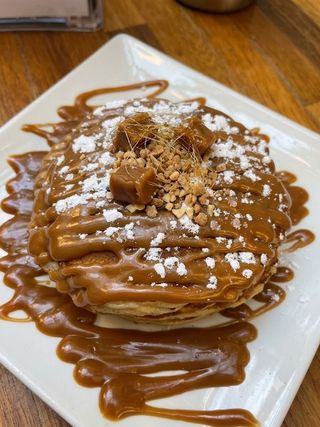 Pancakes De Dulce De Leche
