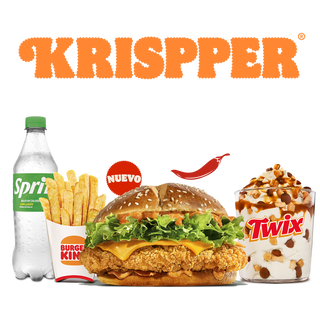 Menú Completo Krispper® Spicy Grande