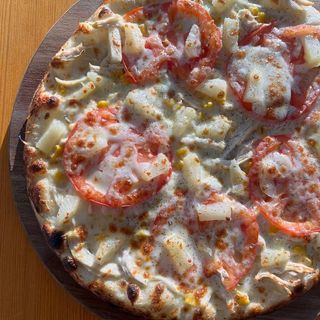 Піца Кориця Тропічна (Білий соус)