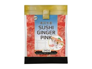 Ghimbir pentru sushi roz 240g - golden turtle
