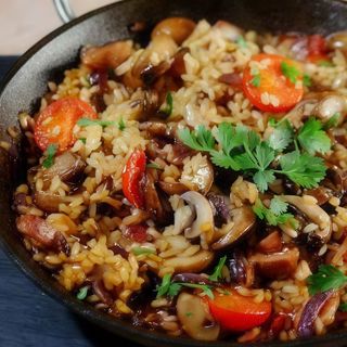 Mushroom Rice