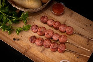 Espetinho de Salsicha