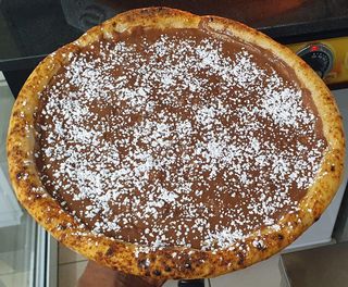 Pizza Nutella senza glutine