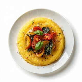Polenta fatta in casa
