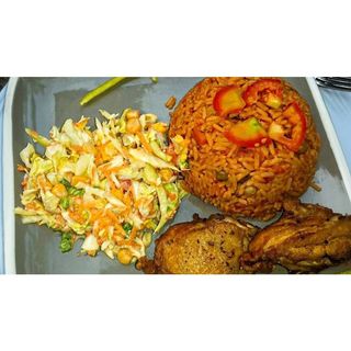 Rice, Chicken, Salad & a Drink (Regular)