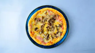 Pizza sa gljivama 24cm