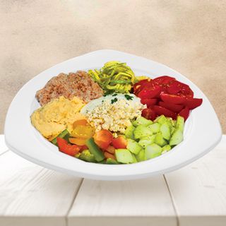 Mediterranean Hummus Bowl