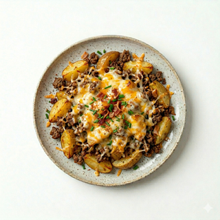 27. Patatas Con Carne Y Queso