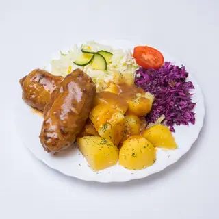 ZRAZ wieprzowy + Zupa