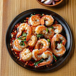 Chilli Garlic Tawa Prawn