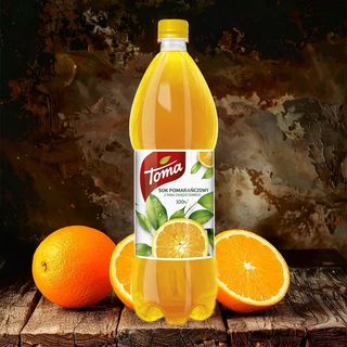 Sok pomarańczowy Toma 1l
