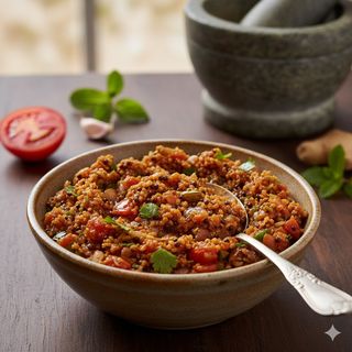 Домашна едро смляна лютеница