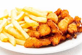 Plato de lagrimitas de pollo