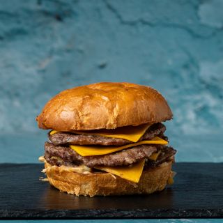 Smash special triple & pomfrit