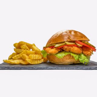 Бургер хрупкаво пиле (400г)