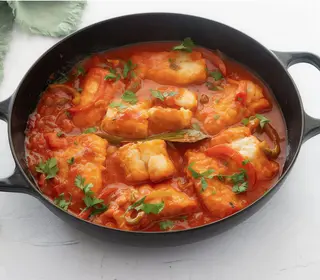 Bacalao con tomate
