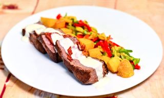 Biftek u krem sosu od Gorgonzole 