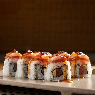 Atún · Vieira · Sobrasada Roll (8 piezas)