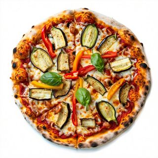 Pizza verdure grigliate