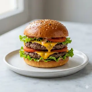 Hamburguesa Doble