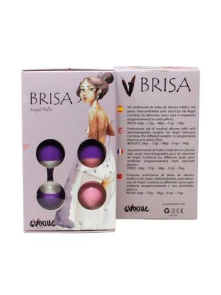 Evoque Brisa 'kegel Set' Violeta
