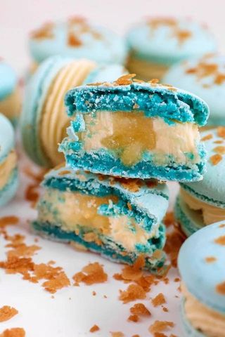 Макарон груша-горгонзола