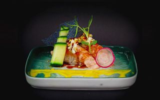 A060 - Nigiri sake flambe 2 pezzi