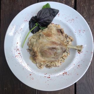 Рябчик свинячий з грибним соусом (~430г)