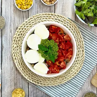 Bowl pesto & burrata
