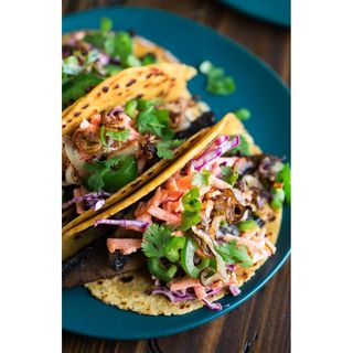 Pan-Roasted Mushroom Tacos