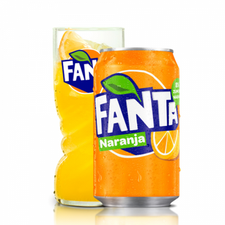 Fanta Naranja lata 330ml.