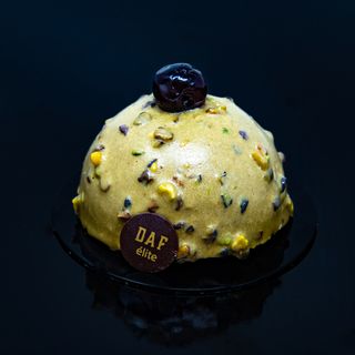 Monoporzione pistacchio e lampone