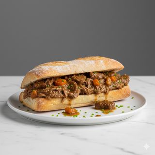Bocadillo Ternera Guisada