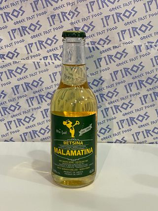Retsina Malamatina bianco 250ml 11vol