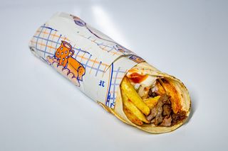 Shaorma de vita la lipie