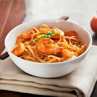 Nouilles Au Coco Gambas