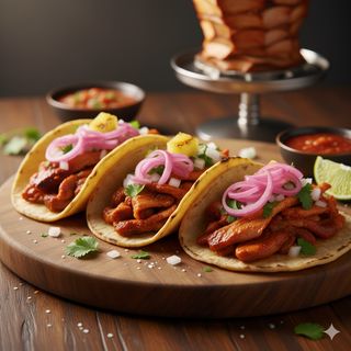 Tacos de cochinita pibil (3 uds)