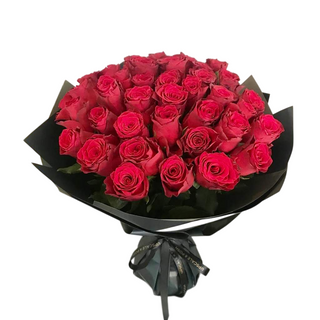 Red Roses 40 stems + Free 2Pc Cadbury
