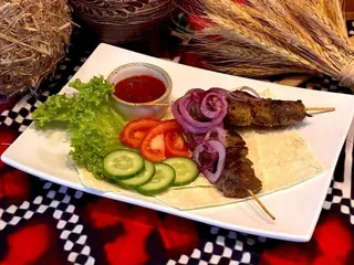 Шашлик із свинної вирізки по домашньому (300g)