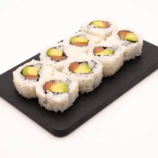 Uramaki salmón (8 uds)