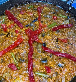 Paella z owocami morza 1100g