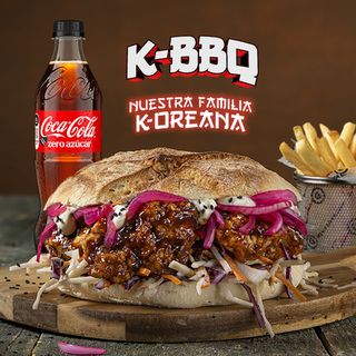 Menú burger La Koreana