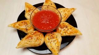 Самса капля мясная