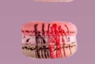 Макаронс Малина-шоколад