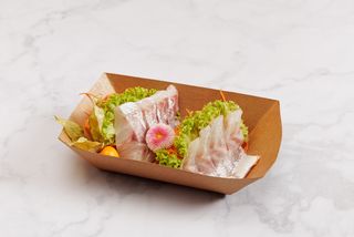 83. Sashimi Branzino - 8 Pezzi